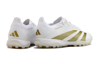 Adidas Predator 24 Elite TF Low-Tops Football Shoes - Beige/White/Gold