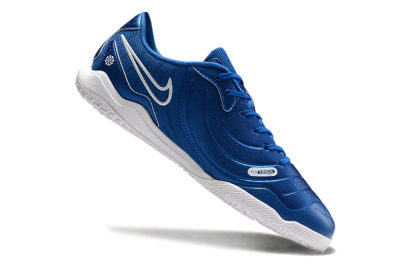 Nike Tiempo Legend 10 Academy IC Low-Tops Football Shoes - Blue/White