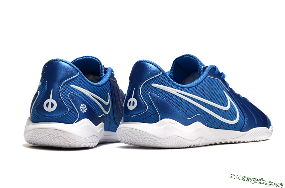 Nike Tiempo Legend 10 Academy IC Low-Tops Football Shoes - Blue/White 6