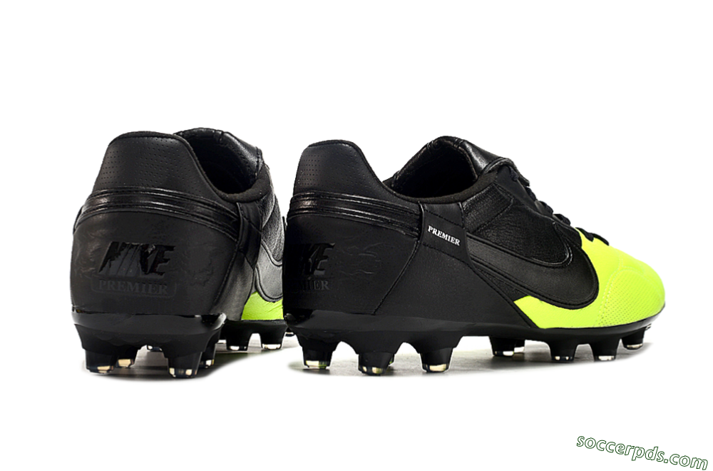 Nike The Premier 3 FG Low-Tops Football Boots - Yellow/Black/White 6