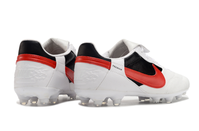 Nike The Premier 3 FG Low-Tops Football Boots - Beige/Red/Black