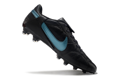 Nike The Premier 3 FG Low-Tops Football Boots - Black/Silver/Blue