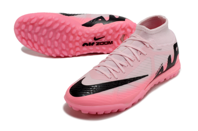Nike Air Zoom Mercurial Superfly 9 Academy TF High-Tops Football Shoes - Pink/Black