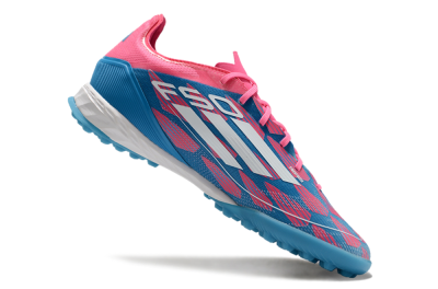 Adidas F50 Elite FG Low-Tops Football Boots - Blue/Pink/White