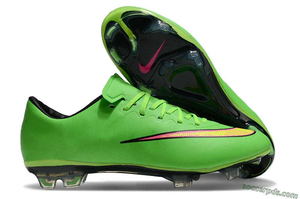 Nike Mercurial Vapor 10 FG Low-Tops Football Boots - Yellow/Red/Gold 1
