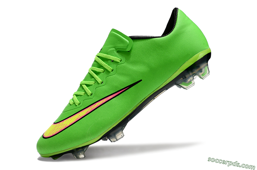 Nike Mercurial Vapor 10 FG Low-Tops Football Boots - Yellow/Red/Gold 5
