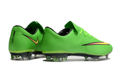 Nike Mercurial Vapor 10 FG Low-Tops Football Boots - Yellow/Red/Gold