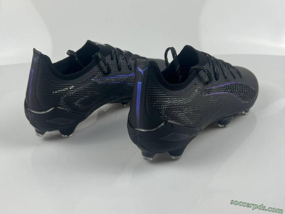 Puma Ultra 5 Ultimate FG Low-Tops Football Boots - Black/Silver/Blue