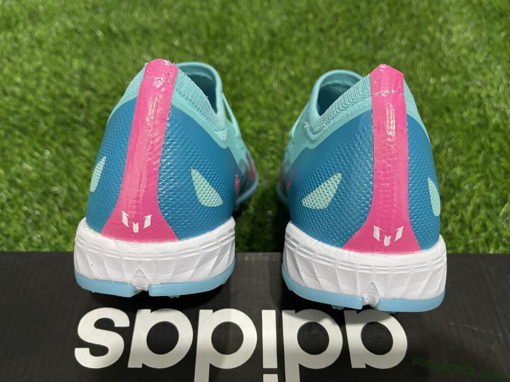 Adidas X Crazyfast.1 TF Low-Tops Football Shoes - Jade/Pink/Purple