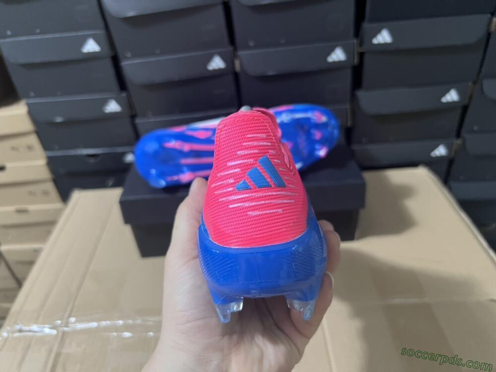 Adidas F50 Elite FG Low-Tops Football Boots - Blue/Red/White