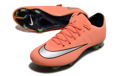Nike Mercurial Vapor 10 Elite FG Low-Tops Football Boots - Orange/White/Black