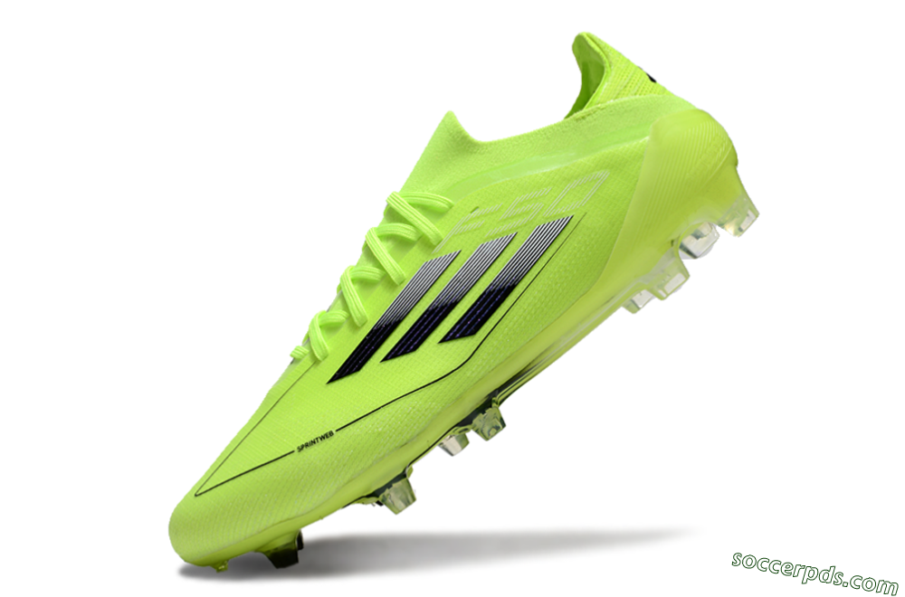 Adidas F50 Elite FG Low-Tops Football Boots - Yellow/Black 5