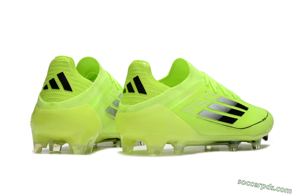 Adidas F50 Elite FG Low-Tops Football Boots - Yellow/Black 6