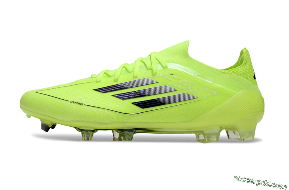 Adidas F50 Elite FG Low-Tops Football Boots - Yellow/Black 2