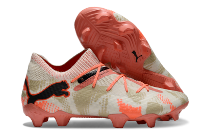 Puma Future 7 Ultimate FG Low-Tops Football Boots - Beige/Black/Brown