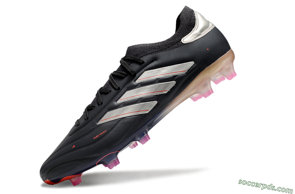 Adidas Copa Pure 2 FG Low-Tops Football Boots - Black/White/Blue 5