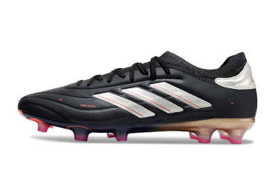 Adidas Copa Pure 2 FG Low-Tops Football Boots - Black/White/Blue
