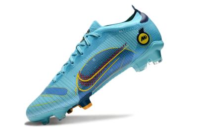 Nike Mercurial Vapor 14 Elite FG Low-Tops Football Boots - Jade/Yellow/Black