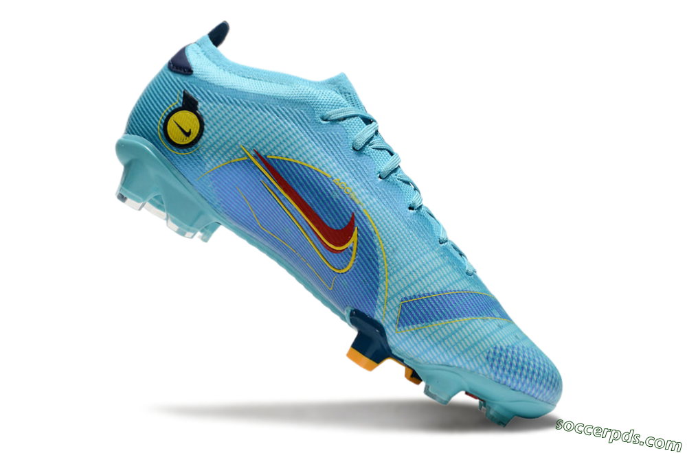 Nike Mercurial Vapor 14 Elite FG Low-Tops Football Boots - Jade/Yellow/Black 5