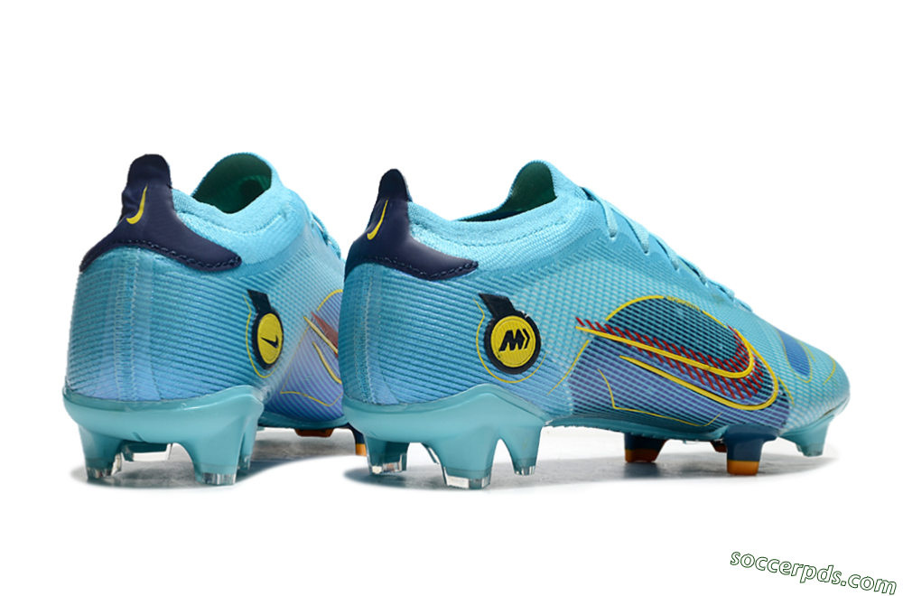 Nike Mercurial Vapor 14 Elite FG Low-Tops Football Boots - Jade/Yellow/Black 6