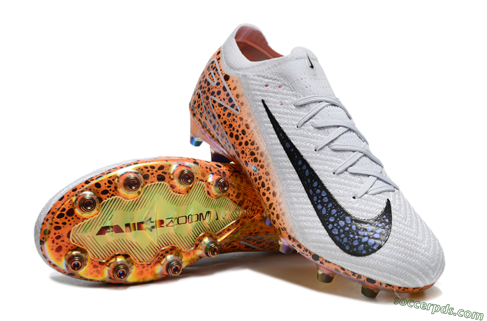 Nike Air Zoom Mercurial Vapor 16 Elite AG Low-Tops Football Boots - Grey/Black/Brown 3