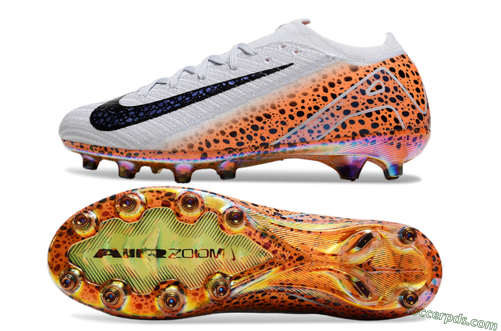 Nike Air Zoom Mercurial Vapor 16 Elite AG Low-Tops Football Boots - Grey/Black/Brown 0