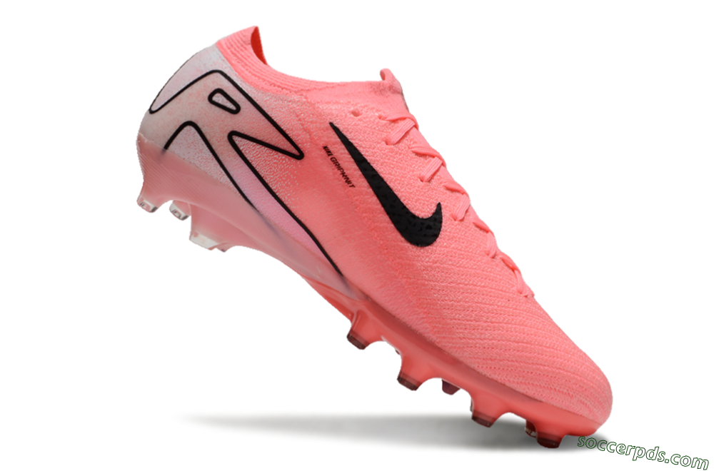 Nike Air Zoom Mercurial Vapor 16 Elite AG Low-Tops Football Boots - Pink/White/Black 5