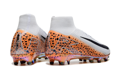 Nike Air Zoom Mercurial Superfly 10 Elite AG High-Tops Football Boots - Grey/Black/Brown