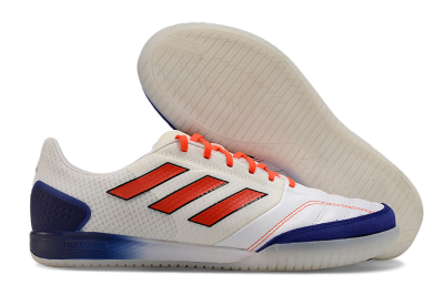 Adidas Top Sala Competition IC Low-Tops Football Shoes - White/Red/Blue