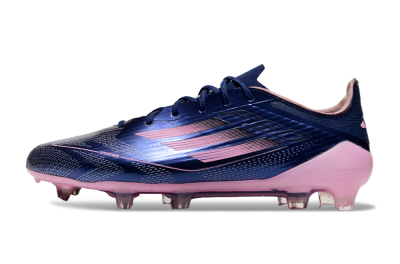 Adidas F50 Elite FG Low-Tops Football Boots - Blue/Pink