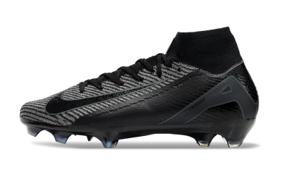 Nike Air Zoom Mercurial Superfly 10 Elite FG High-Tops Football Boots - Black/Grey/Jade