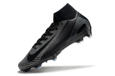 Nike Air Zoom Mercurial Superfly 10 Elite FG High-Tops Football Boots - Black/Grey/Jade
