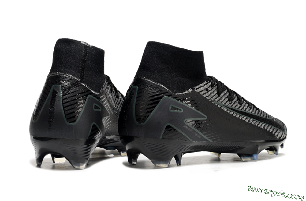 Nike Air Zoom Mercurial Superfly 10 Elite FG High-Tops Football Boots - Black/Grey/Jade 6