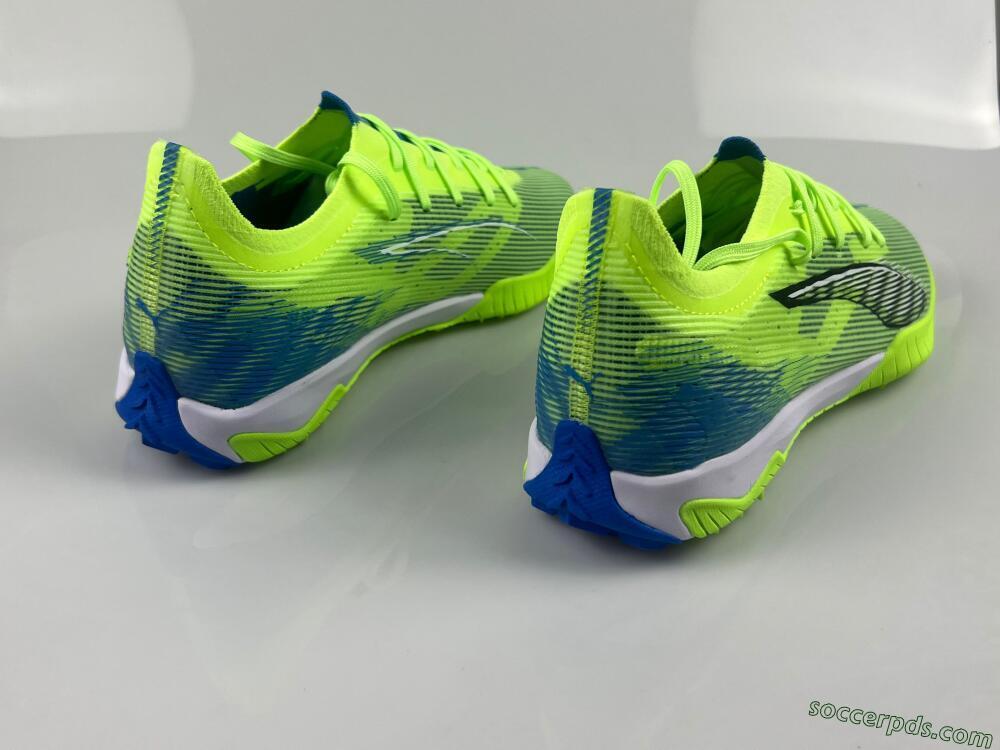 Puma Ultra Ultimate TF Low-Tops Football Shoes - Yellow/White/Blue