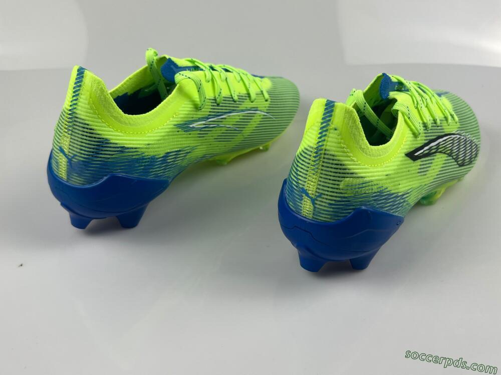 Puma Ultra Ultimate FG Low-Tops Football Boots - Yellow/White/Blue