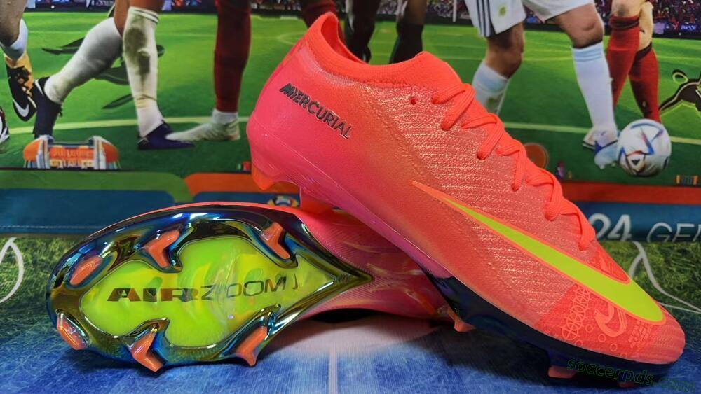 Nike Air Zoom Mercurial Vapor 16 Elite FG Low-Tops Football Boots - Orange/Yellow/Black