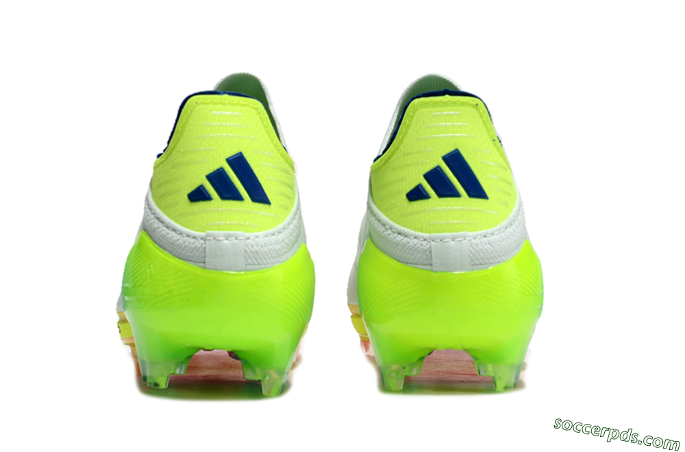 Adidas F50+ Lightstrike Pro Laceless FG Low-Tops Football Boots - Jade/Rainbow 7