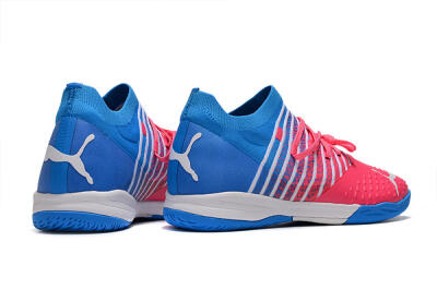 Puma Future Z 1.3 Teazer IC Low-Tops Football Shoes - Red/White/Blue
