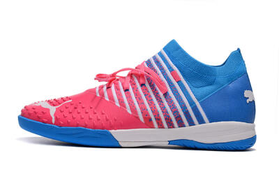 Puma Future Z 1.3 Teazer IC Low-Tops Football Shoes - Red/White/Blue