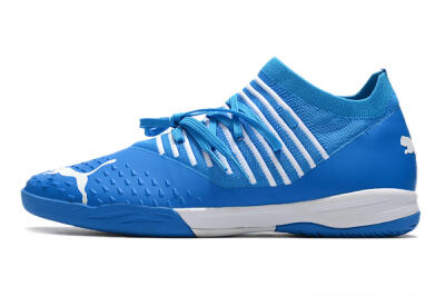 Puma Future Z 1.3 Teazer IC Low-Tops Football Shoes - Blue/White