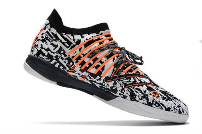 Puma Future Z 1.3 Teazer IC Low-Tops Football Shoes - White/Black/Orange