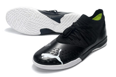 Puma Future Z 1.3 Teazer IC Low-Tops Football Shoes - Black/White