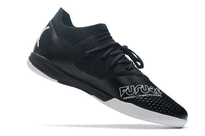 Puma Future Z 1.3 Teazer IC Low-Tops Football Shoes - Black/White