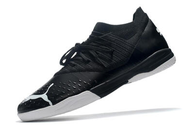 Puma Future Z 1.3 Teazer IC Low-Tops Football Shoes - Black/White