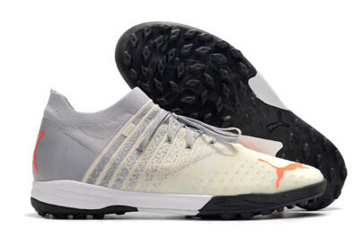 Puma Future Z 1.3 Teazer TF Low-Tops Football Shoes - Beige/Grey/Orange