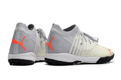 Puma Future Z 1.3 Teazer TF Low-Tops Football Shoes - Beige/Grey/Orange