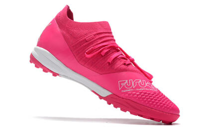 Puma Future Z 1.3 Teazer TF Low-Tops Football Shoes - Pink/White