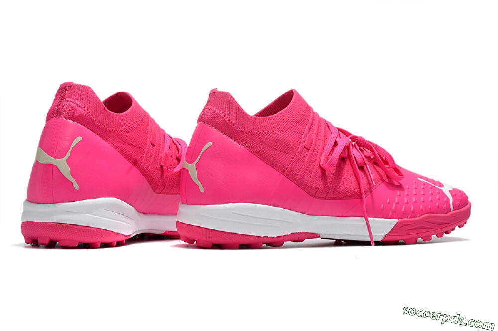 Puma Future Z 1.3 Teazer TF Low-Tops Football Shoes - Pink/White 6