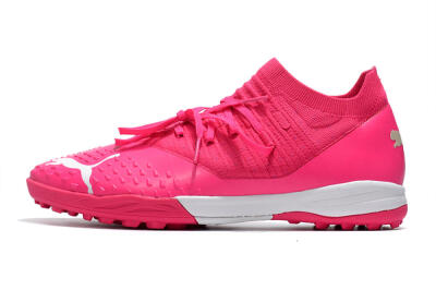 Puma Future Z 1.3 Teazer TF Low-Tops Football Shoes - Pink/White