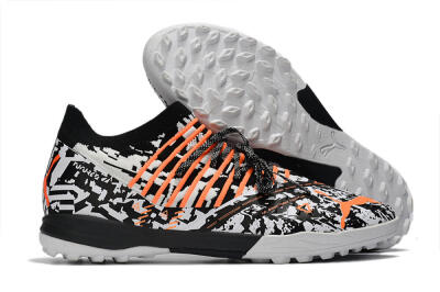 Puma Future Z 1.3 Teazer TF Low-Tops Football Shoes - White/Black/Orange
